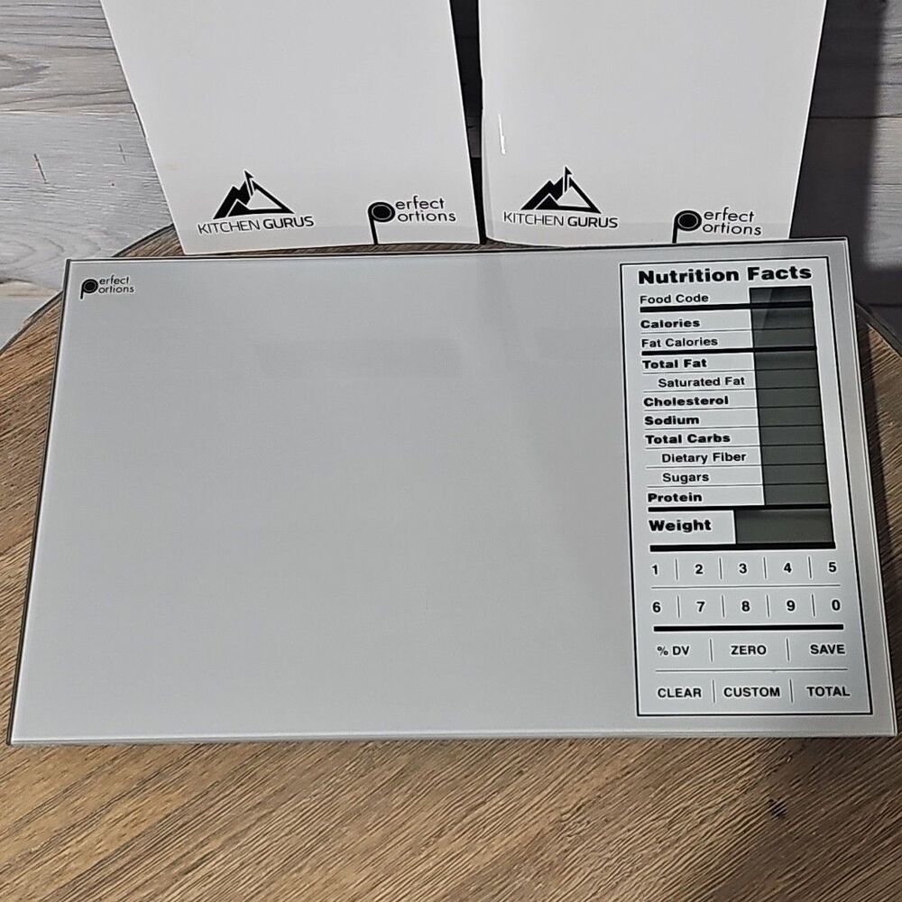 Nutrition Scale Greater Goods with Food Grade Glass Perfect for Calorie Counting